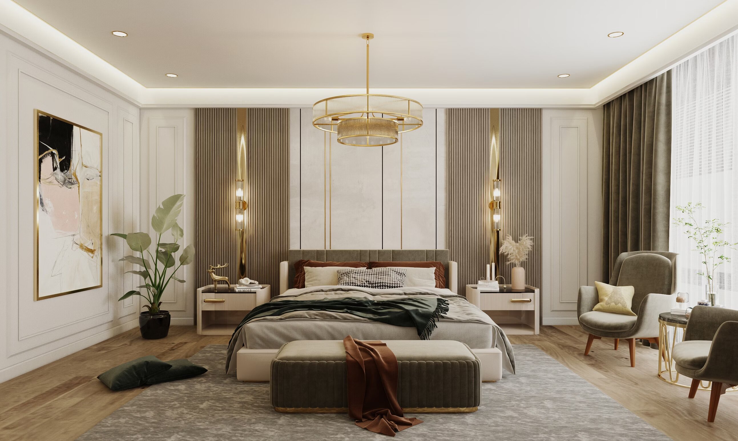Interior design work