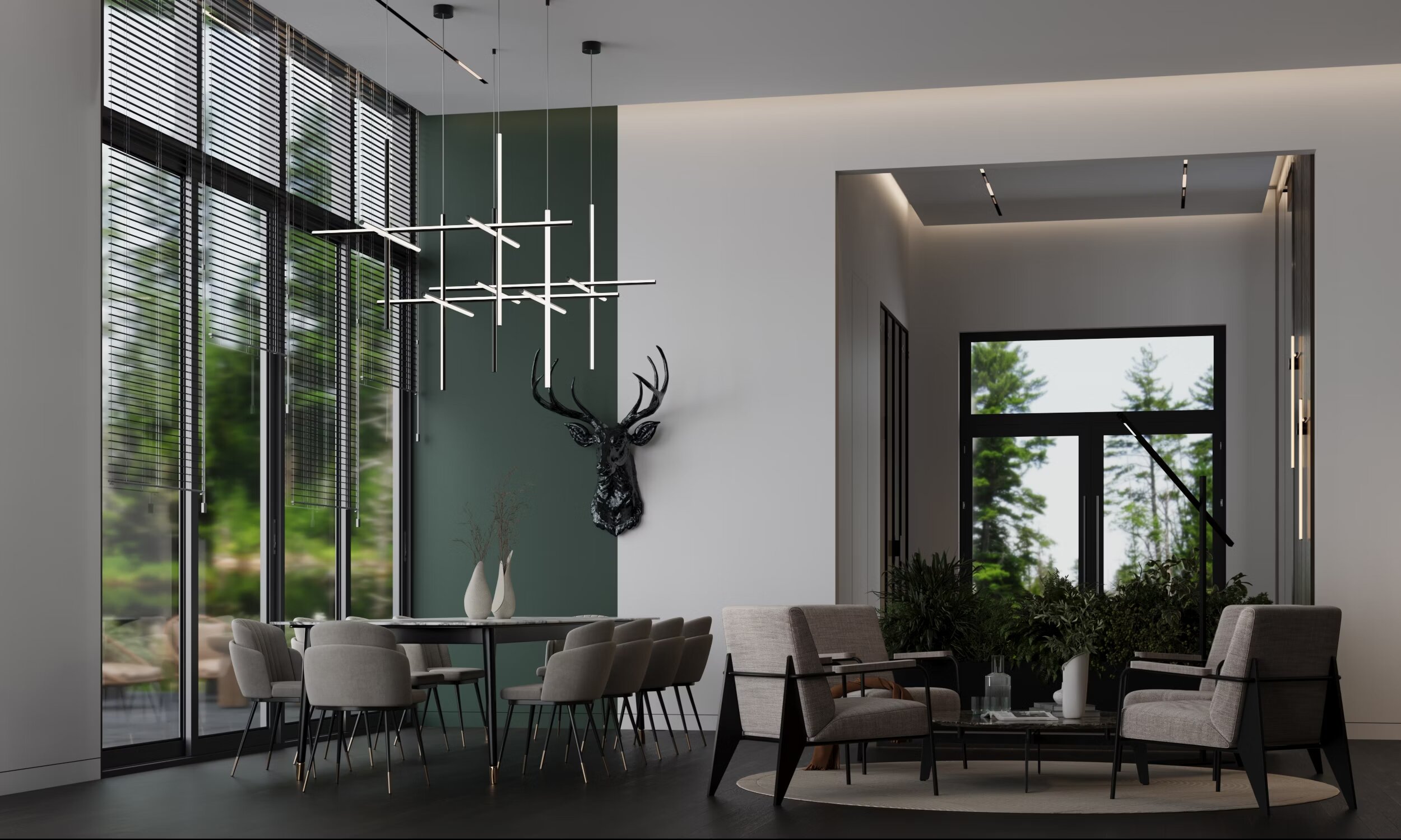 Contemporary Living — Space planning