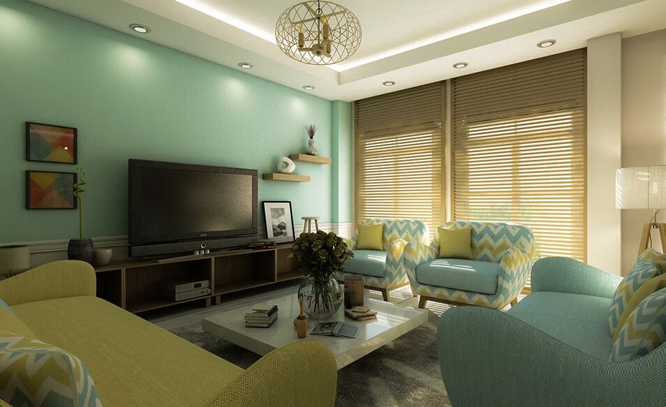 Minimalist Living Room — View 2