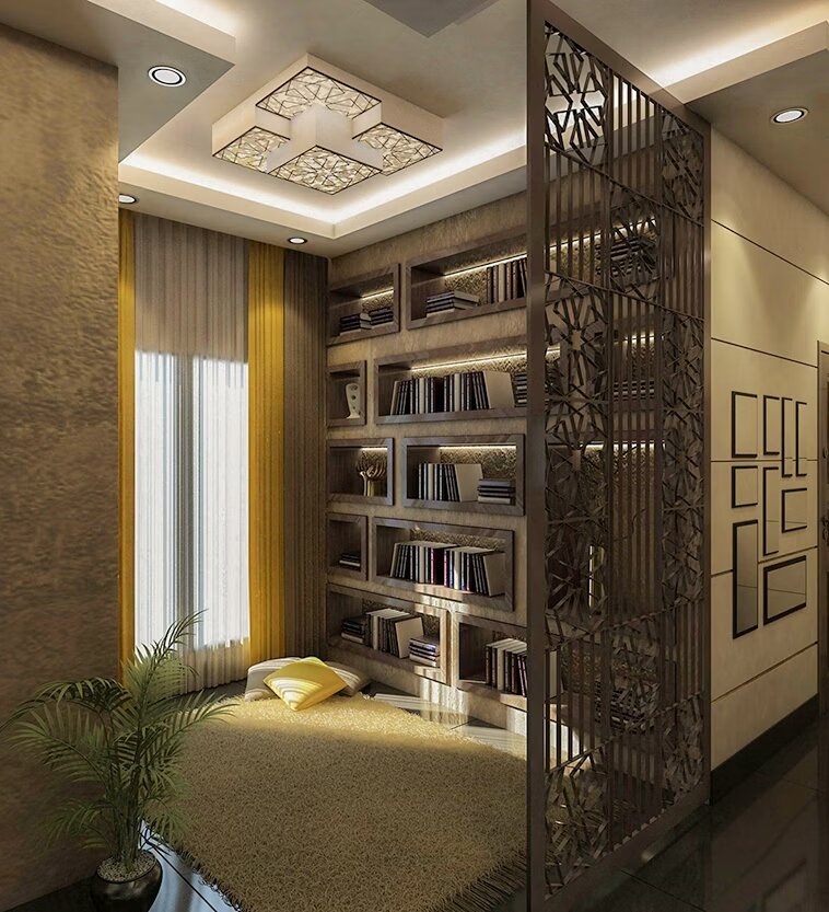 Contemporary Reception — Prayer room detail