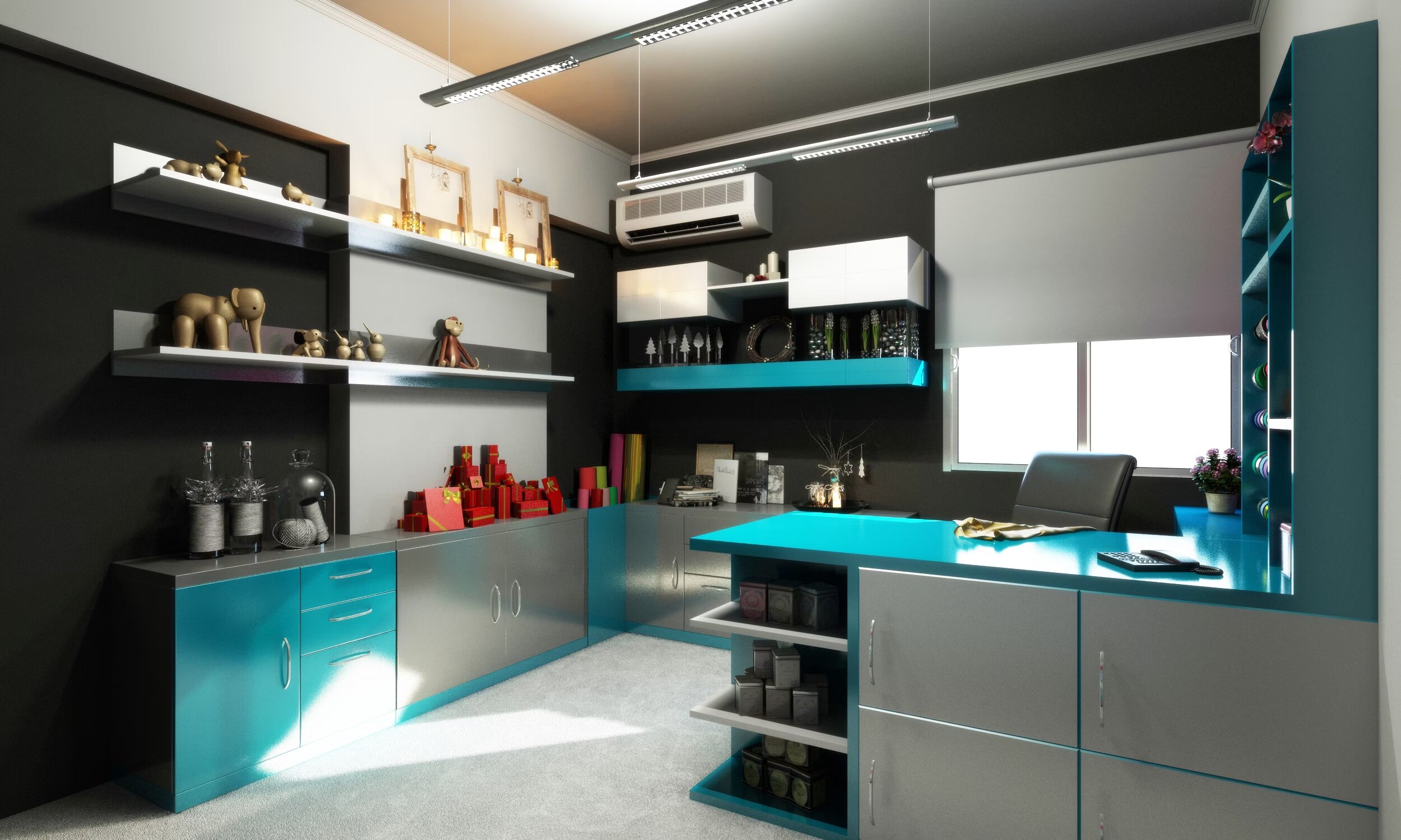 Booth section — overview