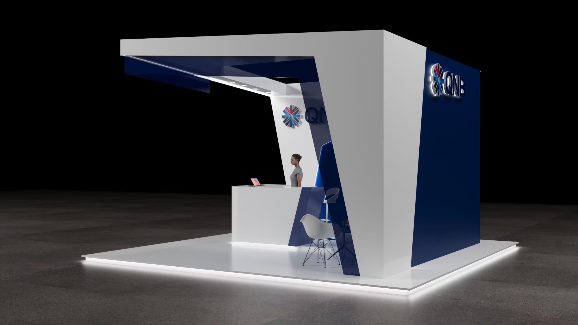 QNB — LED lighting detail