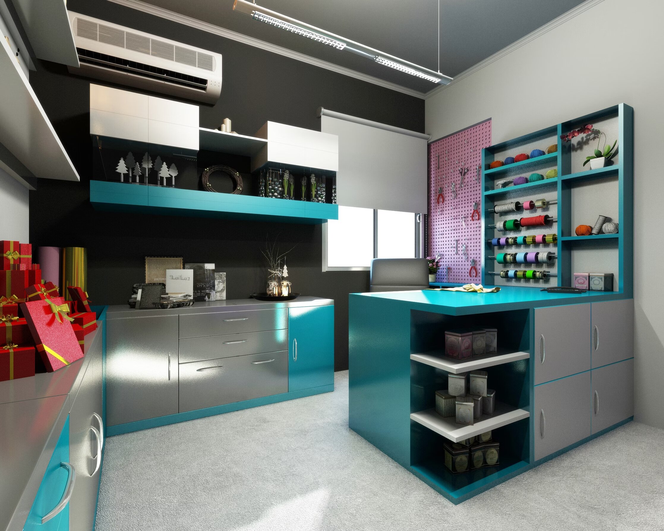 Crafts Workshop — Storage units